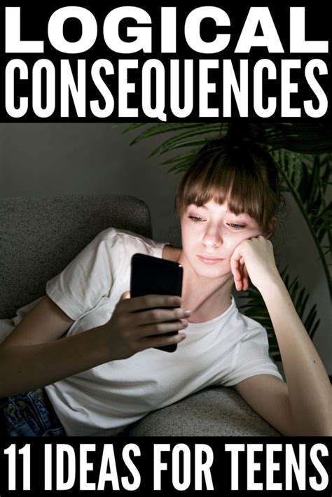 punish teens|Effective Consequences for Teenagers .